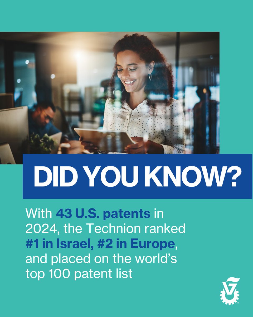American Technion Society (@technionusa) on Twitter photo Research with real-world reach.
<a href="/TechnionLive/">Technion Israel</a> faculty and students push the boundaries of science and technology — translating knowledge into solutions with global significance. Research with real-world reach.
<a href="/TechnionLive/">Technion Israel</a> faculty and students push the boundaries of science and technology — translating knowledge into solutions with global significance.