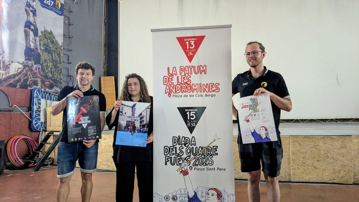 Aquí Berguedà (@aquibergueda) on Twitter photo 🔵 CULTURA | Els Castellers de Berga (<a href="/cdberga/">Castellers de Berga</a>) escriuen el pròleg dels Quatre Fuets: tots els detalls d'un cap de setmana per sortir al carrer
👀 LLEGEIX-HO AQUÍ: aquibergueda.cat/2025/06/11/els… 🔵 CULTURA | Els Castellers de Berga (<a href="/cdberga/">Castellers de Berga</a>) escriuen el pròleg dels Quatre Fuets: tots els detalls d'un cap de setmana per sortir al carrer
👀 LLEGEIX-HO AQUÍ: aquibergueda.cat/2025/06/11/els…