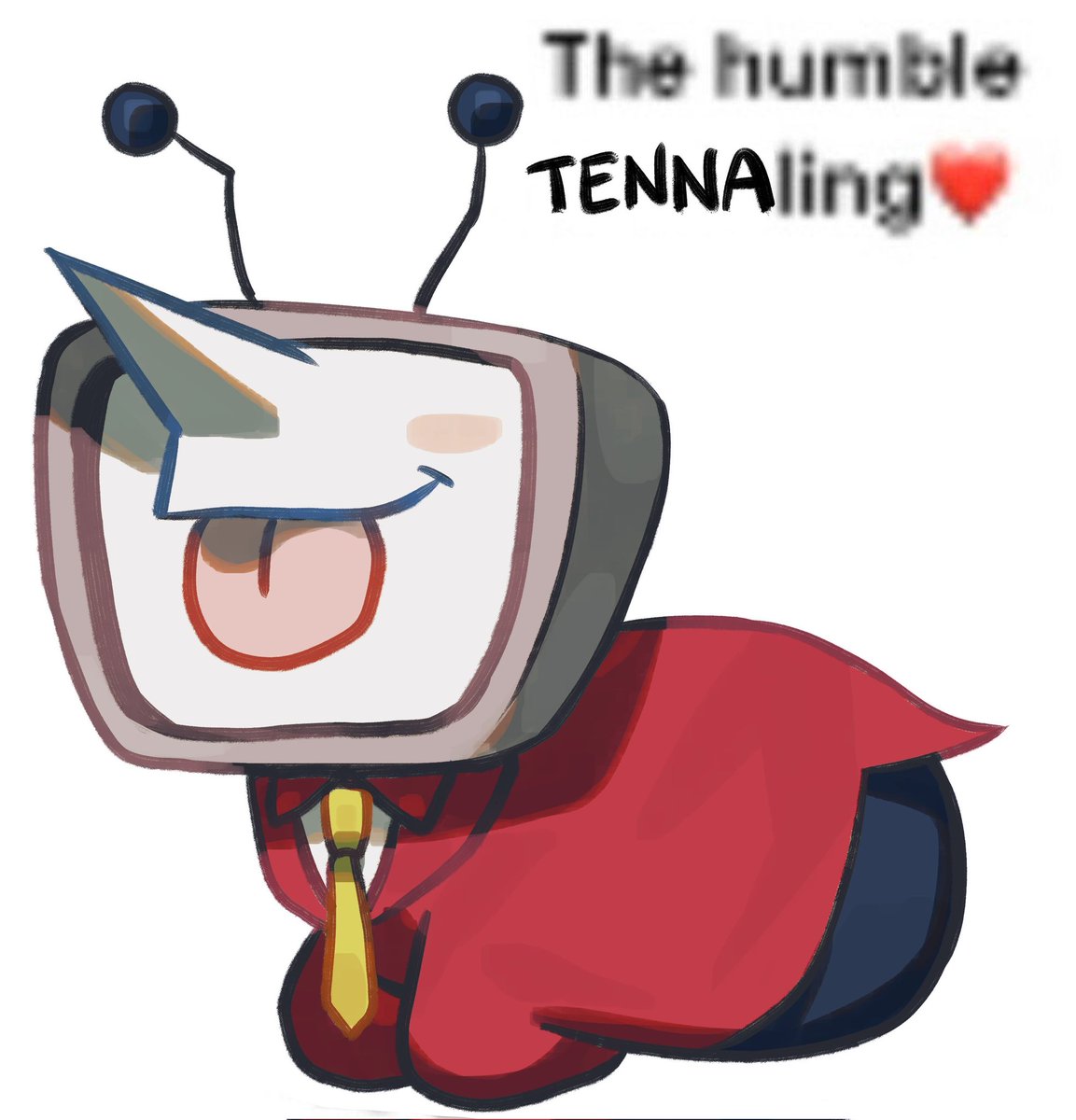 jazgotek's tweet image. reupload because the algorithm really hated the last one?? hi deltarune fandom. #tenna #deltarunespoilers