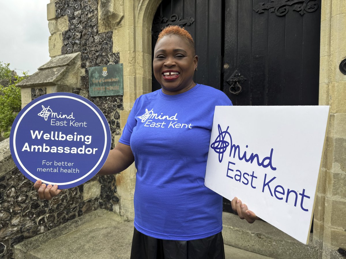 Come and take part in East Kent Mind’s Big Walk and Talk and help us to encourage positive conversations around mental health. This sponsored stroll is on Sunday, 6 July in Canterbury.

Tickets for children are just £1.

Book your tickets here: tickettailor.com/events/mindinb…