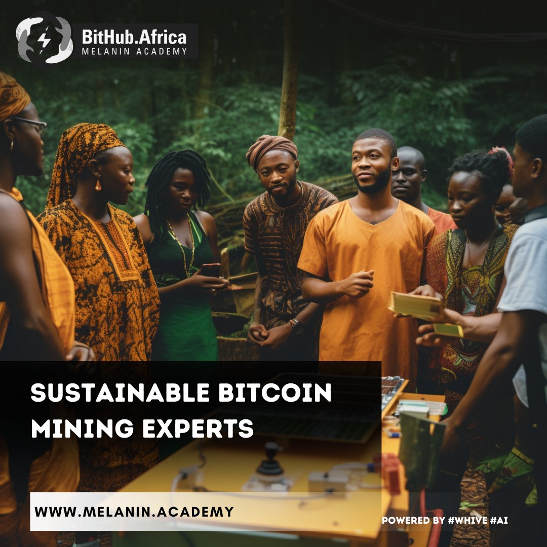 🌿 Join us at the Proof of Work Show for insights on Bitcoin mining, sustainable energy, and Bitcoin innovation! Let’s explore sustainable solutions together! SustainableCrypto 💡 BitcoinAfrica