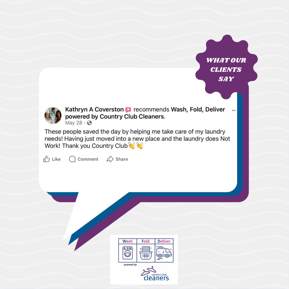 CCCleanersCA's tweet photo. Thanks for the facebook review! https://t.co/E6sASTD60s