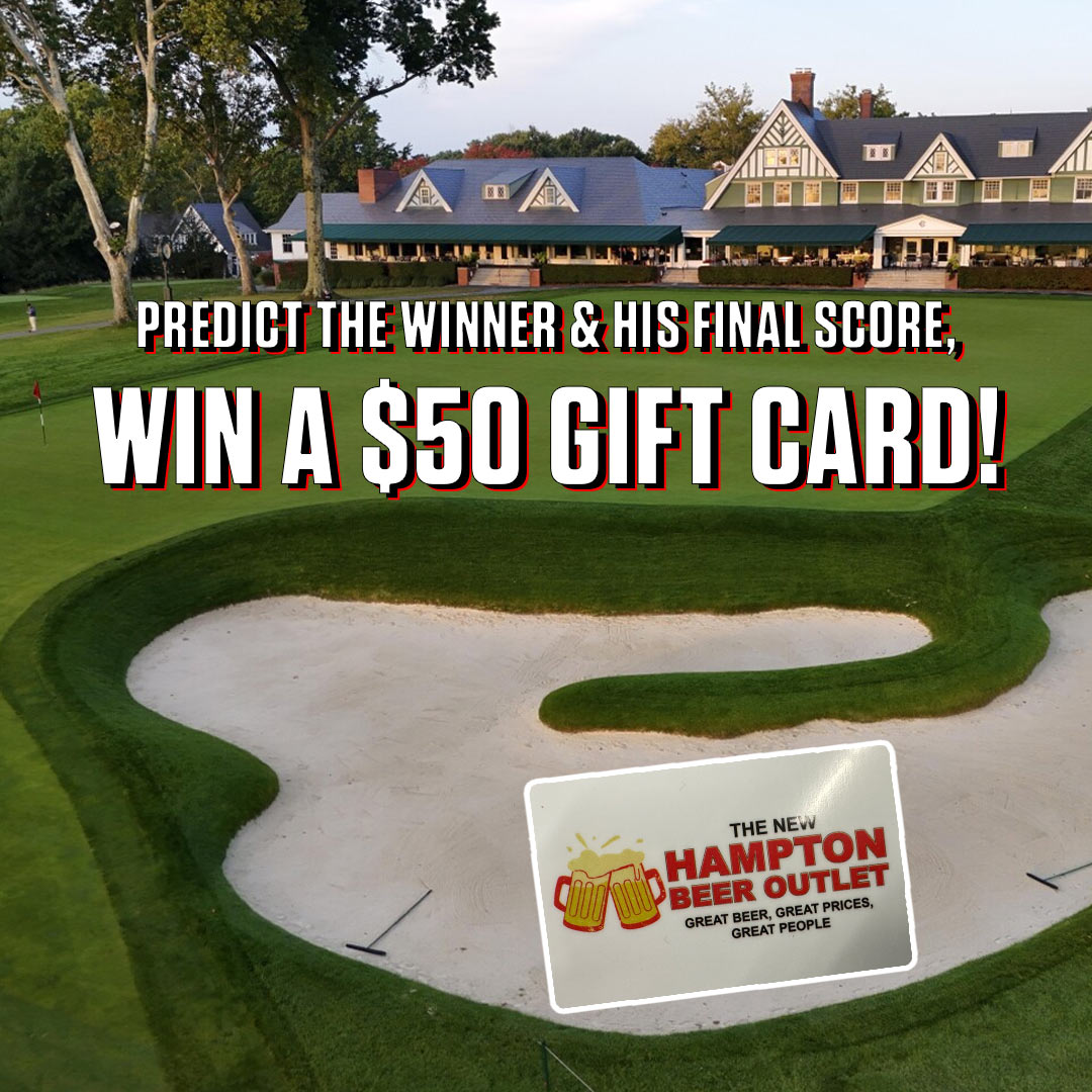 🏌🏻‍♂️Think you know what's going to happen at Oakmont for the <a href="/usopengolf/">U.S. Open</a>? 

🍻 Prove it and win a $50 gift card to Hampton Beer Outlet!*

Pick your winner and his final score (DeChambeau, +3, for example). Closest to the pin wins.  🎯

* Must be 21 years old with a valid ID to win.