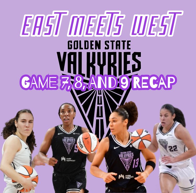 Conrado Pascual (@cp3_777) on Twitter photo 🚨New Episode of <a href="/EMW_Pod/">East Meets West - A Basketball State Of Being</a>🚨
⚔️ VALKYRIES EDITION ⚔️
📝 Games 7, 8, & 9 Recap
🎙️ <a href="/Opinionated_MJ/">Michael J</a> & I recap GSV’s tough loss to the Mercury 🌡️ & their big WINS vs the Aces ♠️ & Sparks ✨!
• Clutch KT 🔥
• Leite & Salaün 🇫🇷 COOK 👩🏻🍳👩🏾🍳
• VB = MIP ⬆️
🎥: youtu.be/M0kOEcw8YMQ?si… 🚨New Episode of <a href="/EMW_Pod/">East Meets West - A Basketball State Of Being</a>🚨
⚔️ VALKYRIES EDITION ⚔️
📝 Games 7, 8, & 9 Recap
🎙️ <a href="/Opinionated_MJ/">Michael J</a> & I recap GSV’s tough loss to the Mercury 🌡️ & their big WINS vs the Aces ♠️ & Sparks ✨!
• Clutch KT 🔥
• Leite & Salaün 🇫🇷 COOK 👩🏻🍳👩🏾🍳
• VB = MIP ⬆️
🎥: youtu.be/M0kOEcw8YMQ?si…