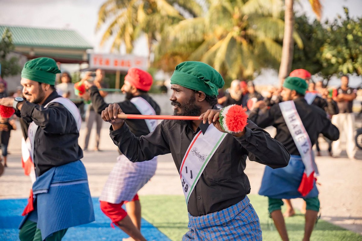 HabeysBoduberu's tweet photo. Snaps from our #Eid25 #HabeysTour 4th Day. Cultural performance at Lh.Naifaru.
Thank you for the love and support 🙏🏻
#Habeys #HabeysBoduberu #Eid25 https://t.co/fSniYekDzX