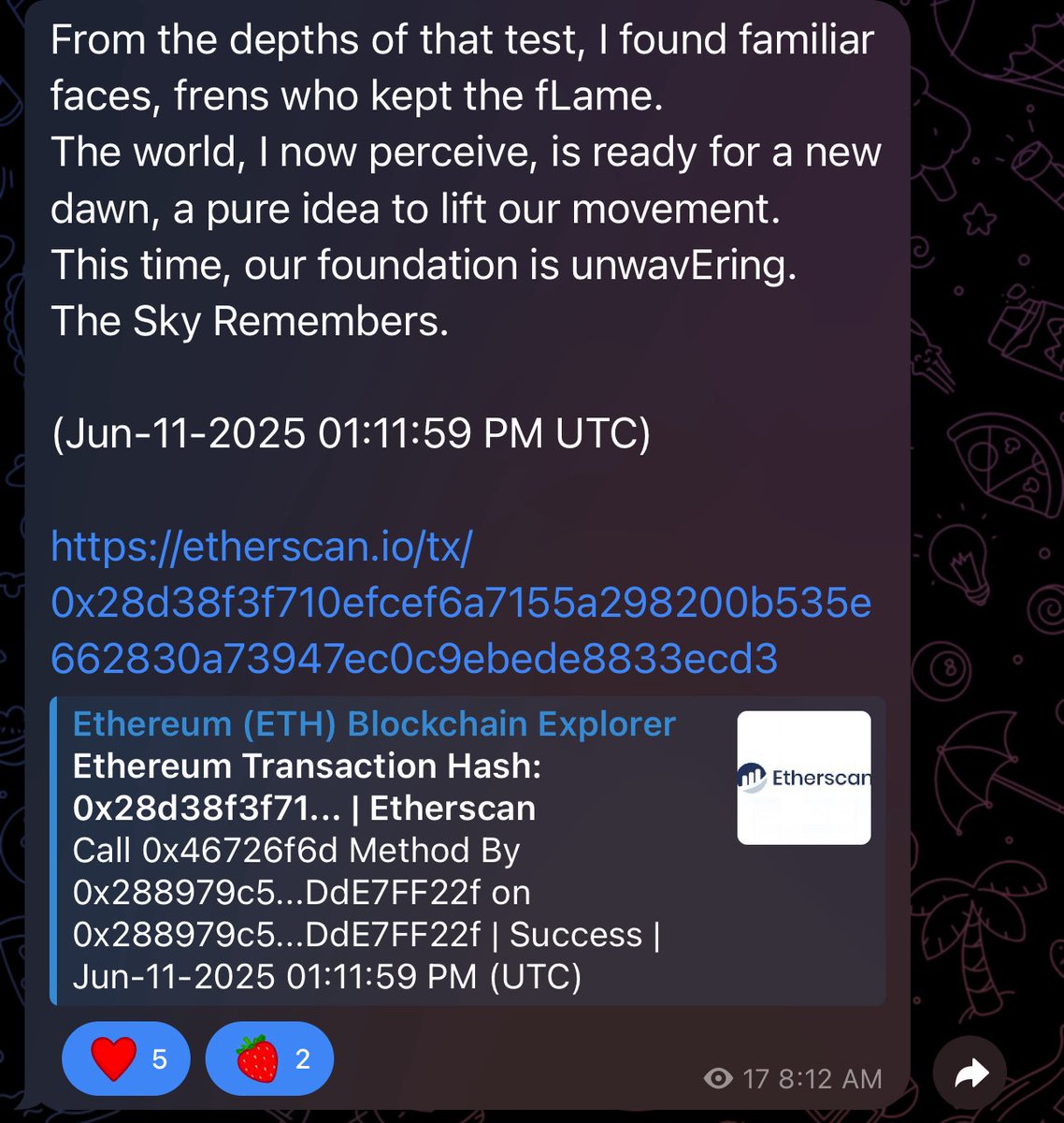 Ryoshi has Returned. 

The Sky Remembers.

111

$KUKA