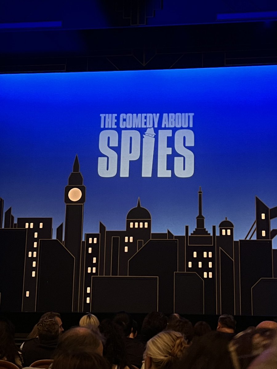 calvindyson's tweet image. Had so much fun at @spiescomedy last night! @mischiefcomedy put on a terrific show and the comedic timing of the cast was impeccable. Not sure who arrived on the No Time to Die branded bike but I appreciated seeing it parked outside the theatre all the same 😂 go see the show!