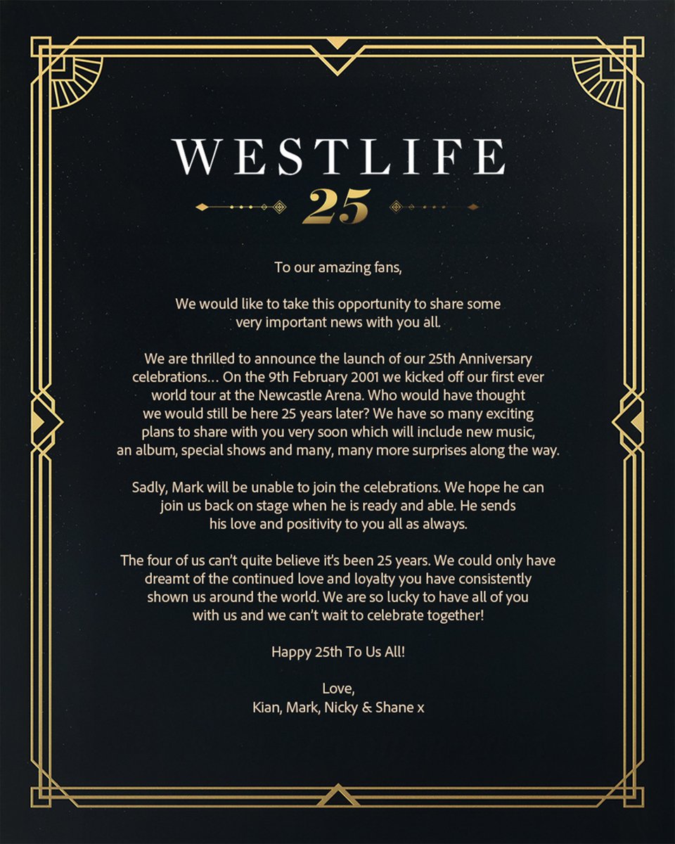 Westlife (@westlifemusic) on Twitter photo 