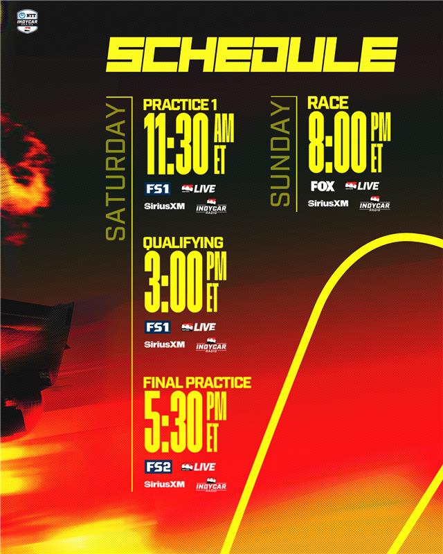 Taking on the night shift 🌖

📺: #Bommarito500 - Sunday, June 15 at 8 PM ET on FOX