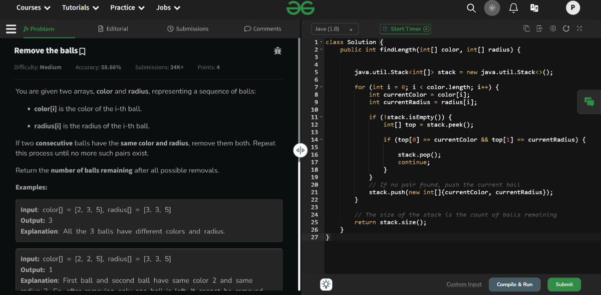 codewithprince2's tweet image. DAY 80 of Solving GFG160 Problem 
@geeksforgeeks
#gfg160
#geekstreak2025