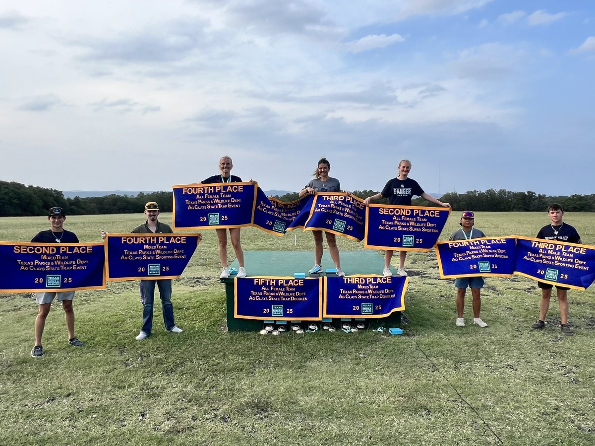 Congratulations to the Smithson Valley Sporting Clays team on 10 top 5 team finishes and 4 individual state champion buckles at the 2025 <a href="/AGCLAYS/">AG381</a> state competition this week! <a href="/cisdnews/">Comal ISD</a> <a href="/SVFFATX/">Smithson Valley FFA</a>