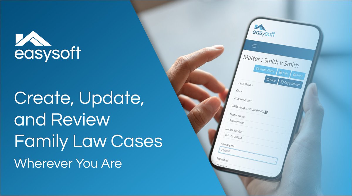 Access your family law cases anytime, anywhere. 📷
Manage #NewJerseyDivorce and #ChildSupport matters securely from any device — in the office, at court, or on the go.
🔓Start your free trial now: bit.ly/3KdvBcF