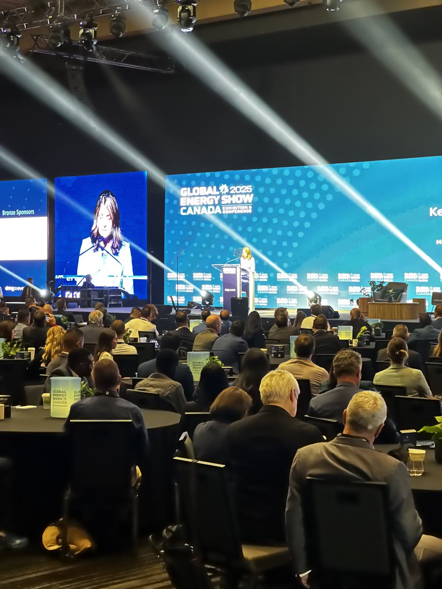 “Indigenous communities were once shut out of the energy economy and now they are the center of it.”

Premier Danielle Smith. Alberta

<a href="/ABDanielleSmith/">Danielle Smith</a> 
<a href="/IRN_Indigenous/">Indigenous Resource Network</a> 
#globalenergyshow2025