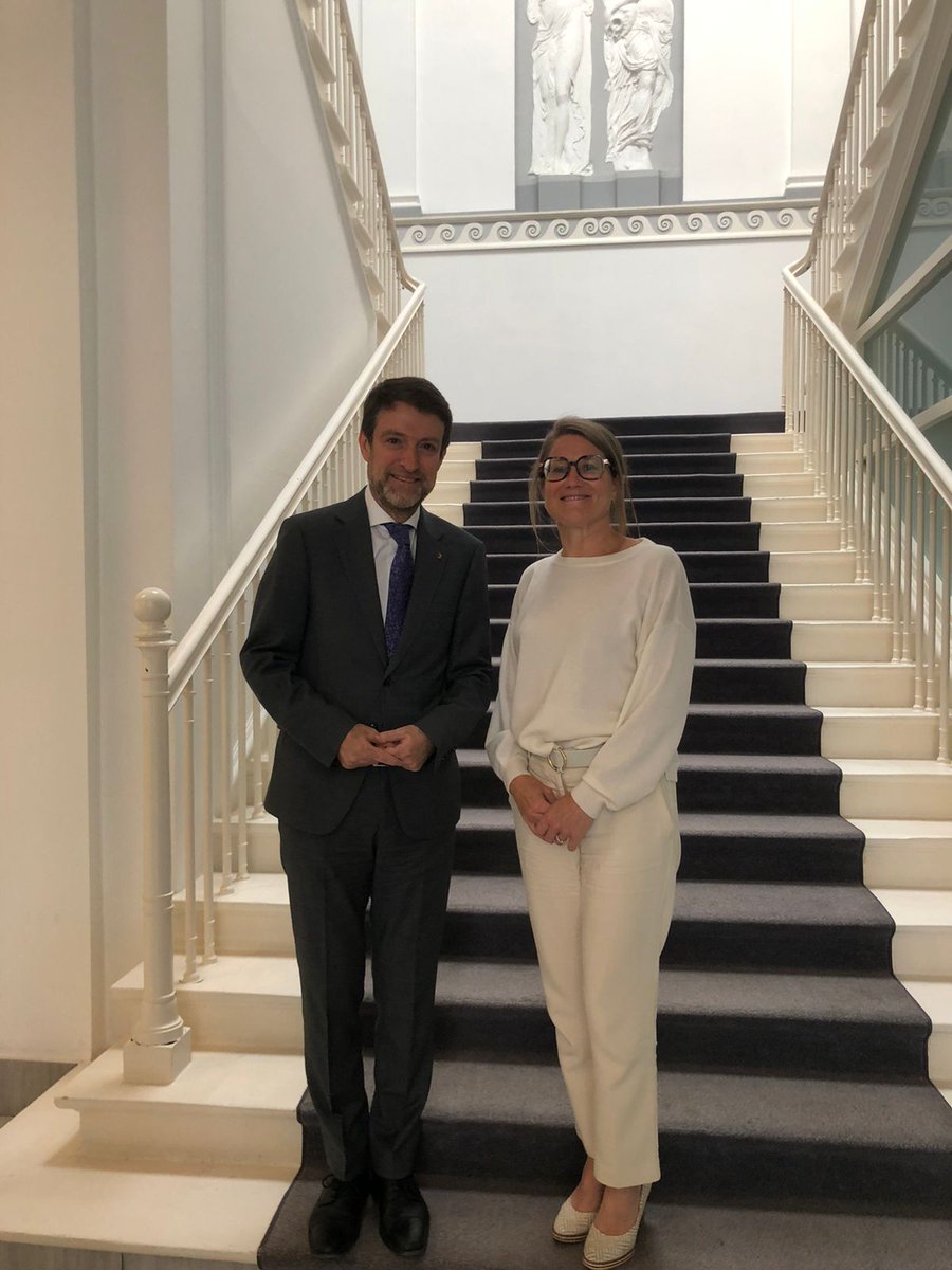 Ferit Hoxha🇦🇱 (@hoxhafer) on Twitter photo A real pleasure to meet today with Minister Anneleen Van Bossuyt <a href="/anneleen_vb/">Anneleen Van Bossuyt</a>. We discussed shared priorities & the need to further strengthen bilateral cooperation and our European partnerships. We look forward to continued dialogue & stronger collaboration. 🇦🇱🤝🇧🇪 #EU #together A real pleasure to meet today with Minister Anneleen Van Bossuyt <a href="/anneleen_vb/">Anneleen Van Bossuyt</a>. We discussed shared priorities & the need to further strengthen bilateral cooperation and our European partnerships. We look forward to continued dialogue & stronger collaboration. 🇦🇱🤝🇧🇪 #EU #together