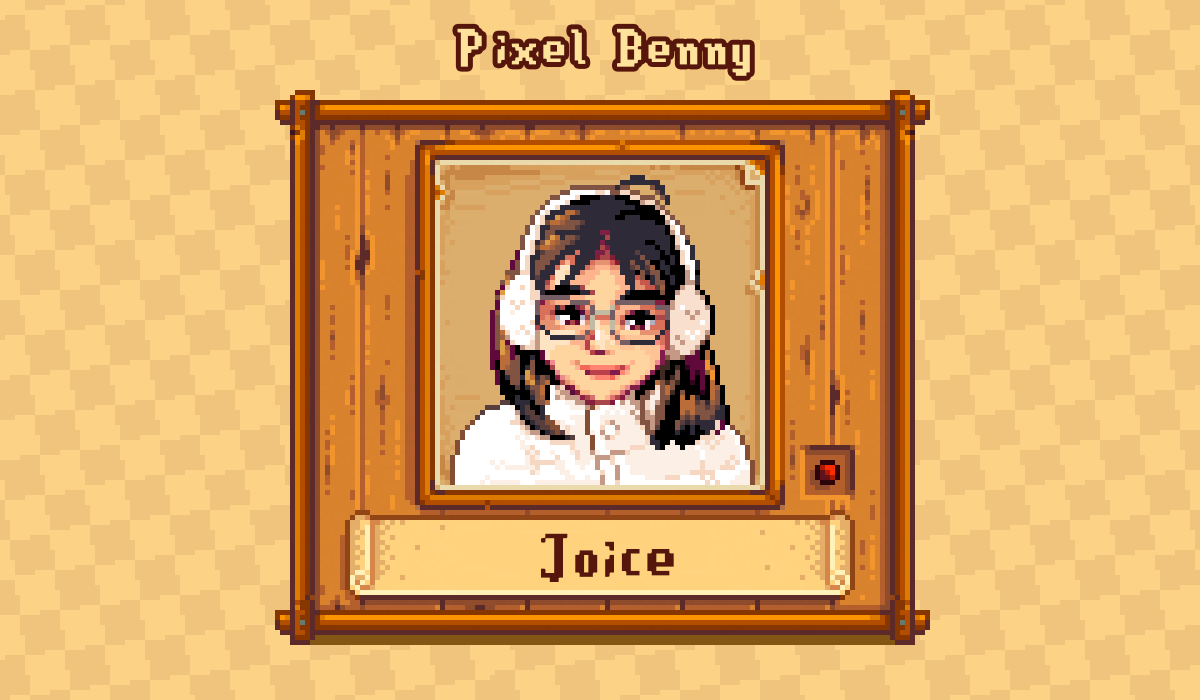 thepixelbenny's tweet image. So I drew my wife as a Stardew Valley character 😍

#pixelart #StardewValley #StardewValleyfanart