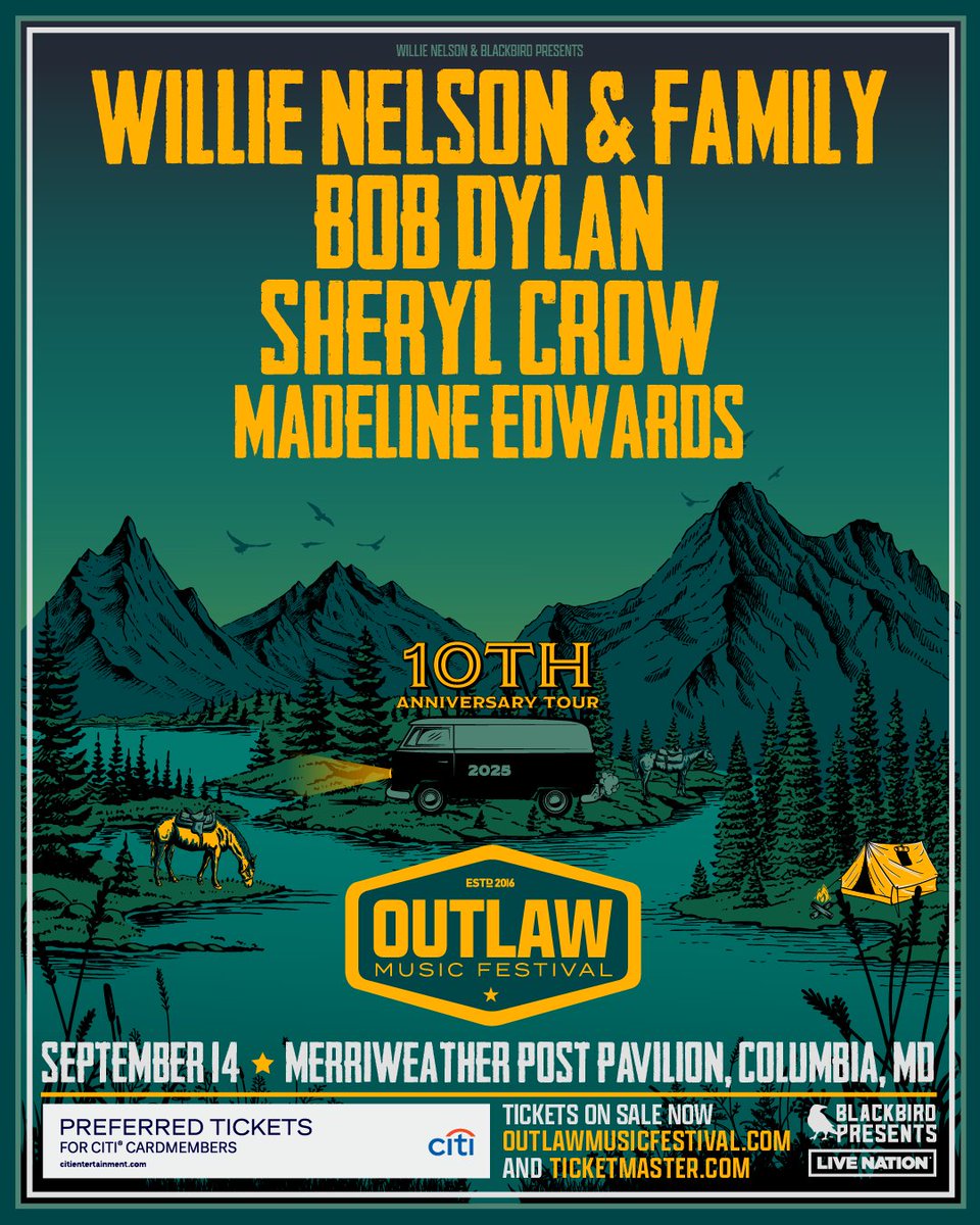 93.1 WPOC (@wpoc) on Twitter photo Don't miss your chance to see some legends at the Outlaw Music Festival at <a href="/MerriweatherPP/">Merriweather Post Pavilion</a> on 9/14! 🤠
Enter to win a pair of tickets below! ⬇️
ul.ink/1MP1GD
#iHeartRadio #OutlawMusicFestival #WillieNelson #BobDylan #SherylCrow #MadelineEdwards #EntertoWin #Online Don't miss your chance to see some legends at the Outlaw Music Festival at <a href="/MerriweatherPP/">Merriweather Post Pavilion</a> on 9/14! 🤠
Enter to win a pair of tickets below! ⬇️
ul.ink/1MP1GD
#iHeartRadio #OutlawMusicFestival #WillieNelson #BobDylan #SherylCrow #MadelineEdwards #EntertoWin #Online