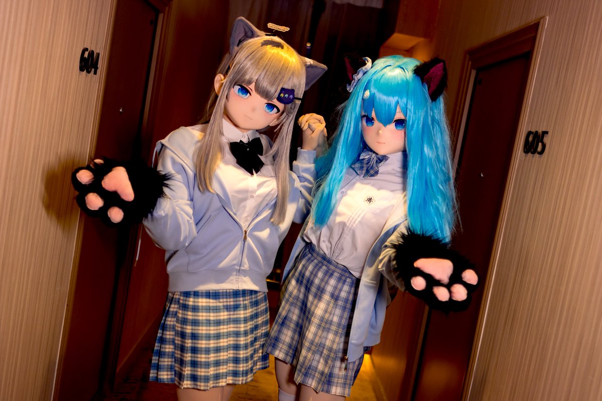 贴贴妈妈。开心喵❤️
Nacho妈妈<a href="/RfRf_b/">RF B</a> 
猫羽雫女儿本喵
📷<a href="/FengZhi_LQ/">风止灬群花落</a> 
#kigurumi  #着ぐるみ