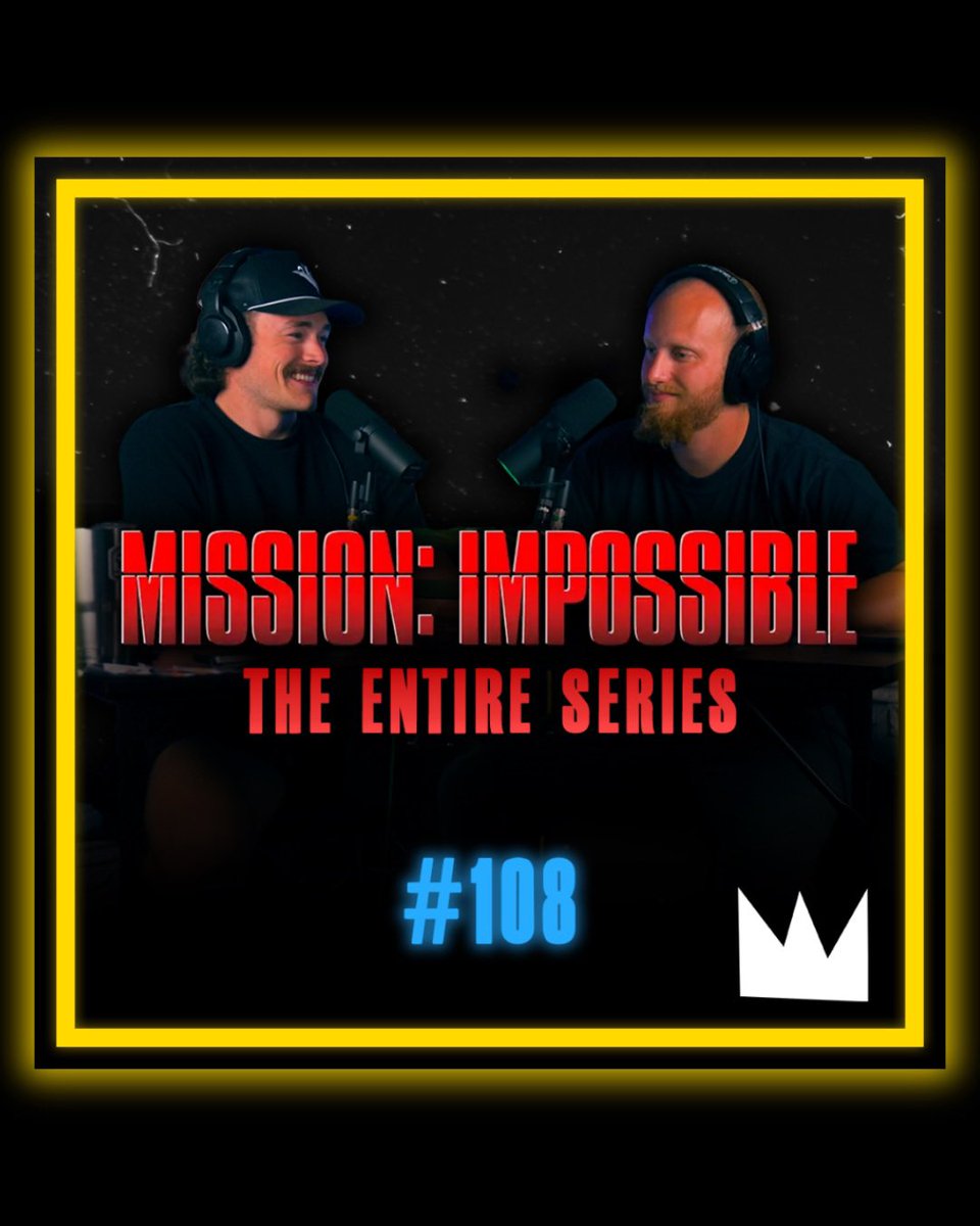 This week we dropped a special episode where we sat down and watched the ENTIRE “Mission: Impossible” series in one day. 

Tune in to hear us rank them among each other and lose our sanity as we sit down for 18 hours in the “Mission: Impossible” world