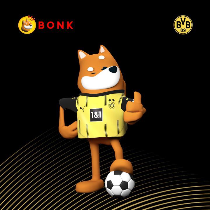 bonk_inu's tweet photo. All we’ll say for now:
⚽ A world-class match
🟡 A black and yellow legacy
The best fans in the world

Sign-ups open soon. FCFS.

#LetsBONK https://t.co/VGs2Y0zbZI