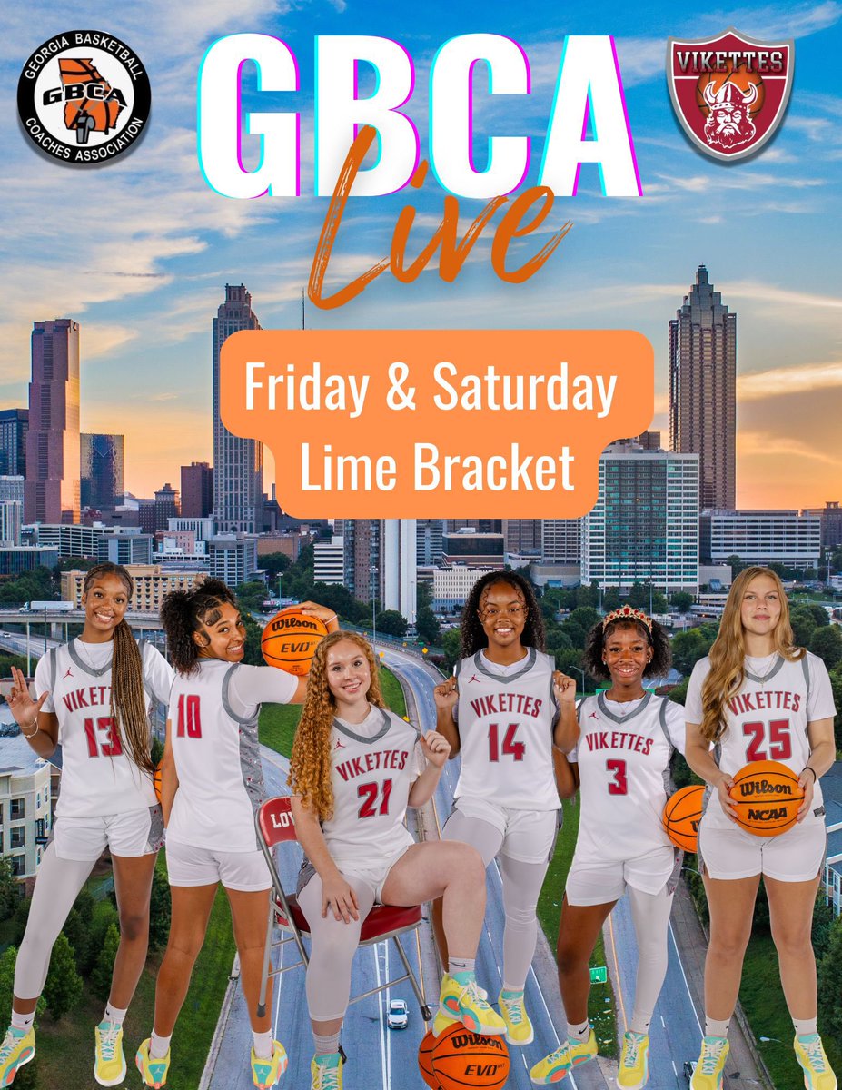 Coach Haddin (@cchadd4) on Twitter photo Catch us Friday and Saturday at the <a href="/girlsgbcalive/">GBCA Girls Live Event</a> event! The Vikettes are playing in the Lime bracket.
Friday 6/13 - 4pm & 8pm
Saturday 6/14 - 9am & 12pm
#GBCAGirlsLive #NothingEasy 🛡️ Catch us Friday and Saturday at the <a href="/girlsgbcalive/">GBCA Girls Live Event</a> event! The Vikettes are playing in the Lime bracket.
Friday 6/13 - 4pm & 8pm
Saturday 6/14 - 9am & 12pm
#GBCAGirlsLive #NothingEasy 🛡️