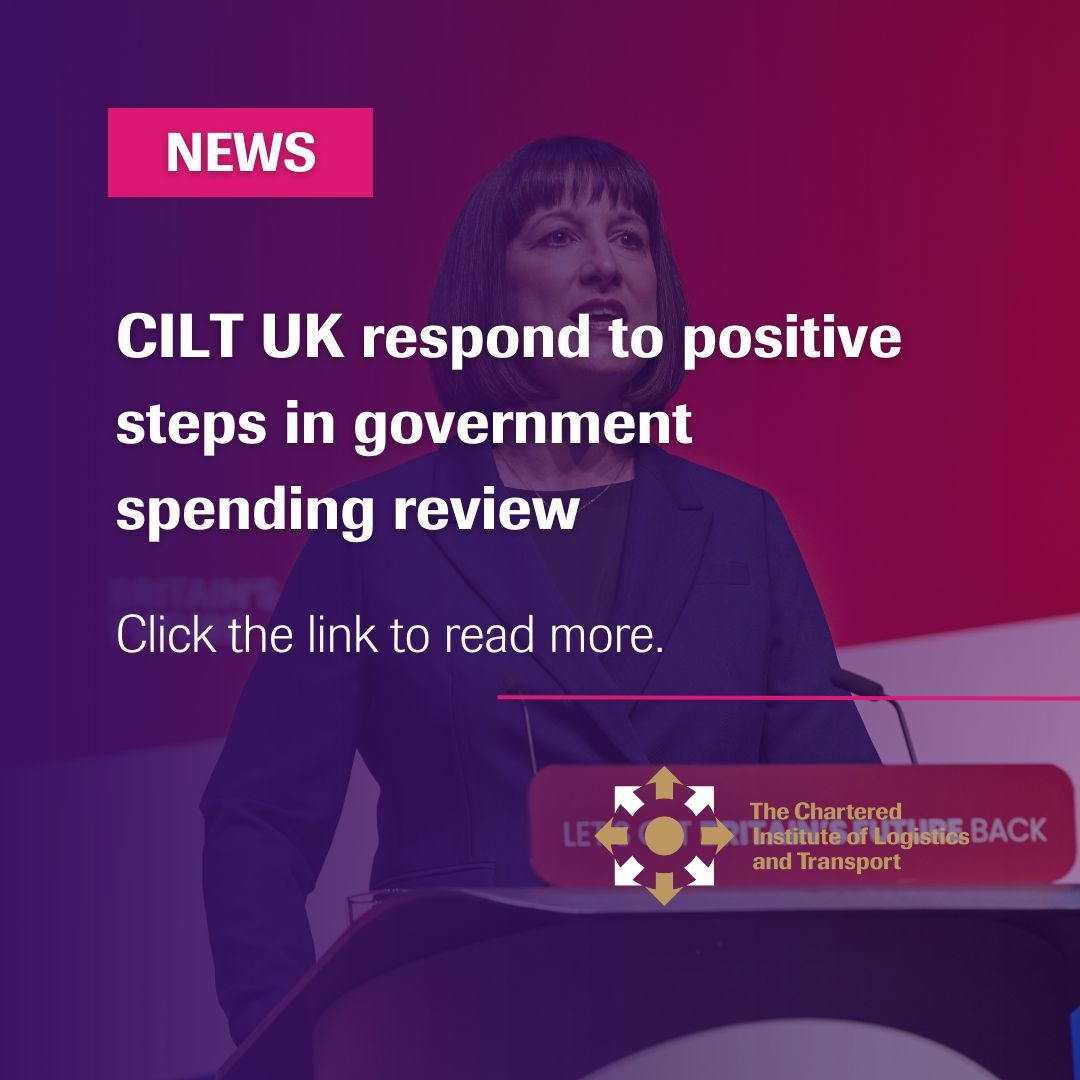 The Chartered Institute of Logistics and Transport UK (CILT UK) has welcomed several significant statements from today’s spending review but adds more must be done to support future growth.

Read here: lnkd.in/gQ4BJ_BG

#CILTUK #SpendingReview #TransportInvestment