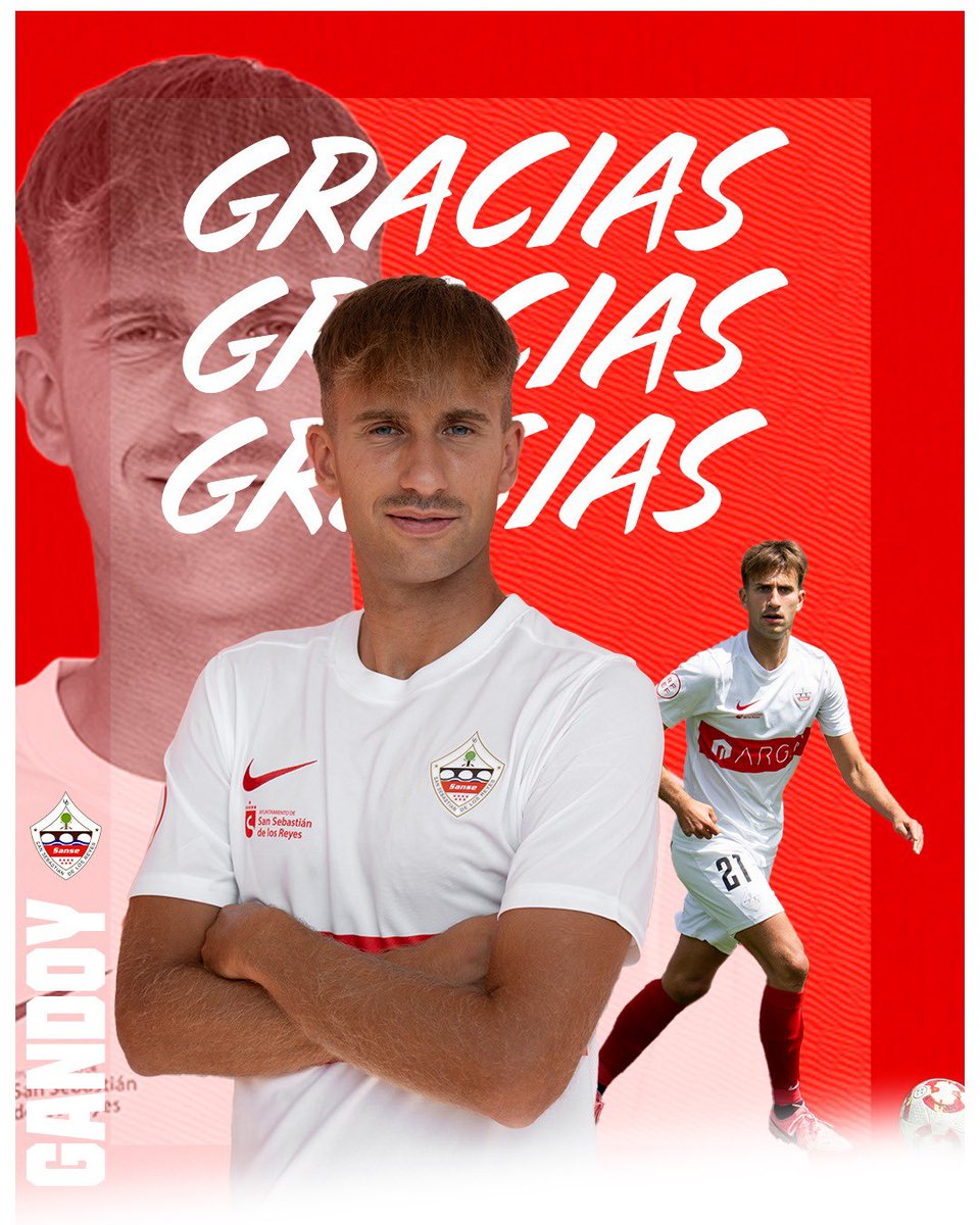 🚨 𝐂𝐎𝐌𝐔𝐍𝐈𝐂𝐀𝐃𝐎 𝐎𝐅𝐈𝐂𝐈𝐀𝐋 | 𝐆𝐀𝐍𝐃𝐎𝐘  𝐃𝐄𝐉𝐀 𝐃𝐄 𝐅𝐎𝐑𝐌𝐀𝐑 𝐏𝐀𝐑𝐓𝐄 𝐃𝐄 𝐋𝐀 𝐔𝐃. 𝐒𝐀𝐍𝐒𝐄

La UD. Sanse comunica que Yago Gandoy no continuarán en la disciplina del Club la próxima temporada.

Queremos agradecer profundamente su entrega, compromiso y