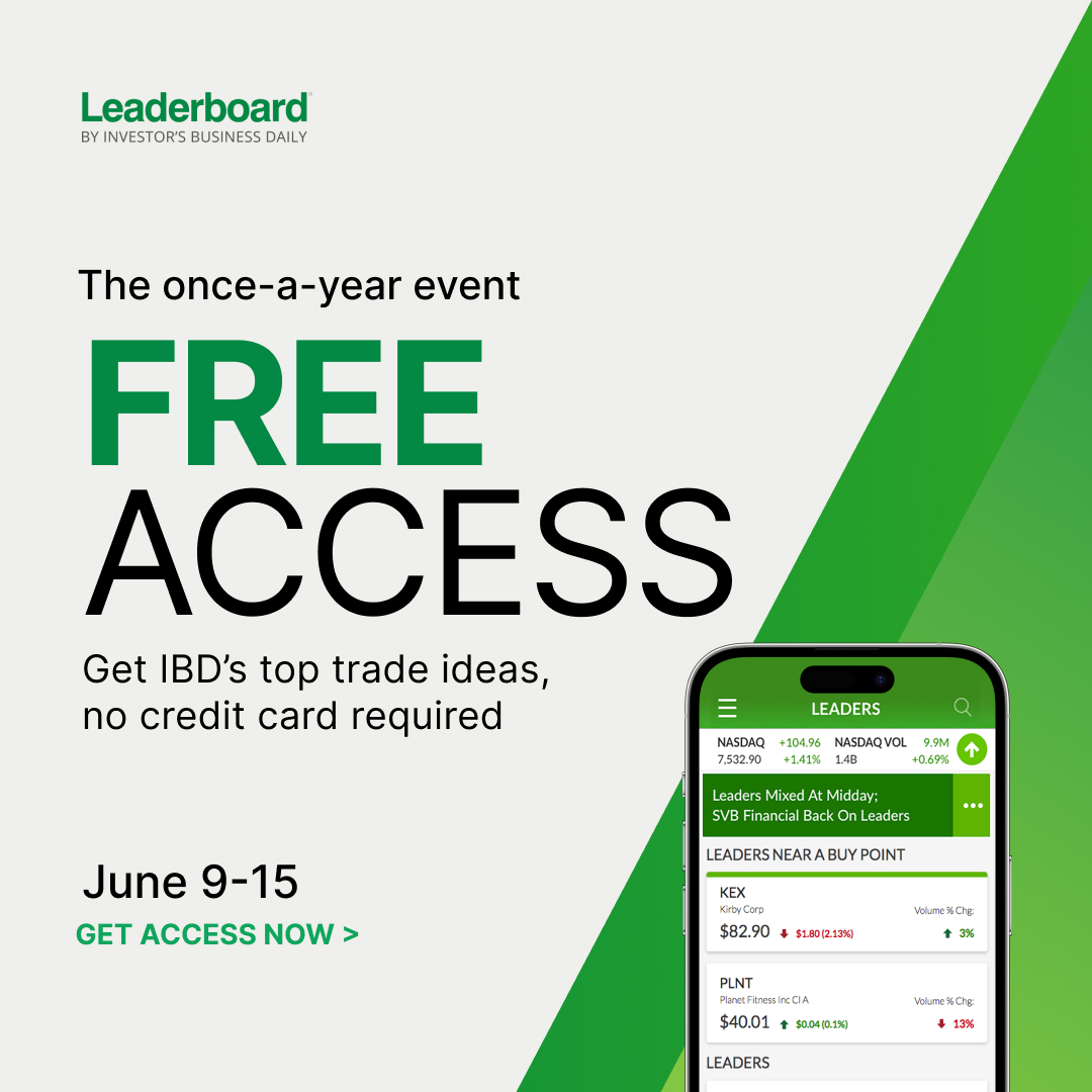 IBDinvestors's tweet image. 🚨 Free Leaderboard Access: June 9–15 🚨
Top stock picks &amp;amp; trading plans—no credit card needed.

One week only.
🔗 ow.ly/ALsf50W5Gnr
#Leaderboard #Investing #FreeAccess #StockMarket