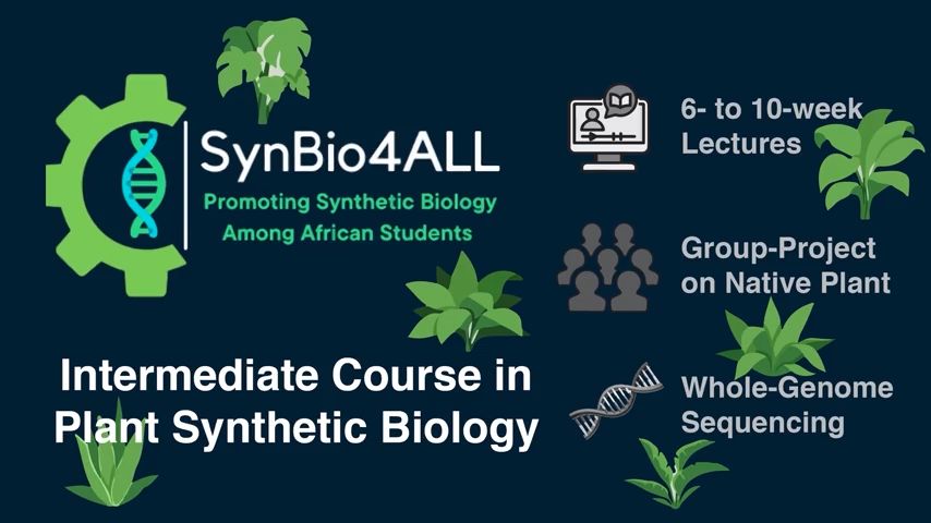 Synbio4allA's tweet image. Over 600+ people registered for the @Synbio4allA Plant SynBio Course.
We've now closed registration to focus on our active learners. All course materials and recordings will be made open-access at the end.
Webinars remain public and ongoing.
Email synbioforall@gmail.com
