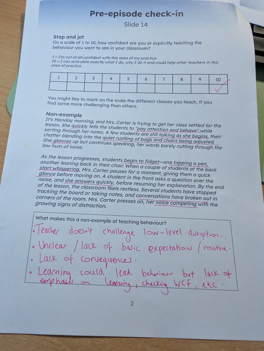 SecondaryEng's tweet image. Absolutely loved our department cpd based on the second episode of @Steplab_co 🙌 highly recommend the three free available episodes for you and your team. 👌✨ #ukedchat #teamenglish