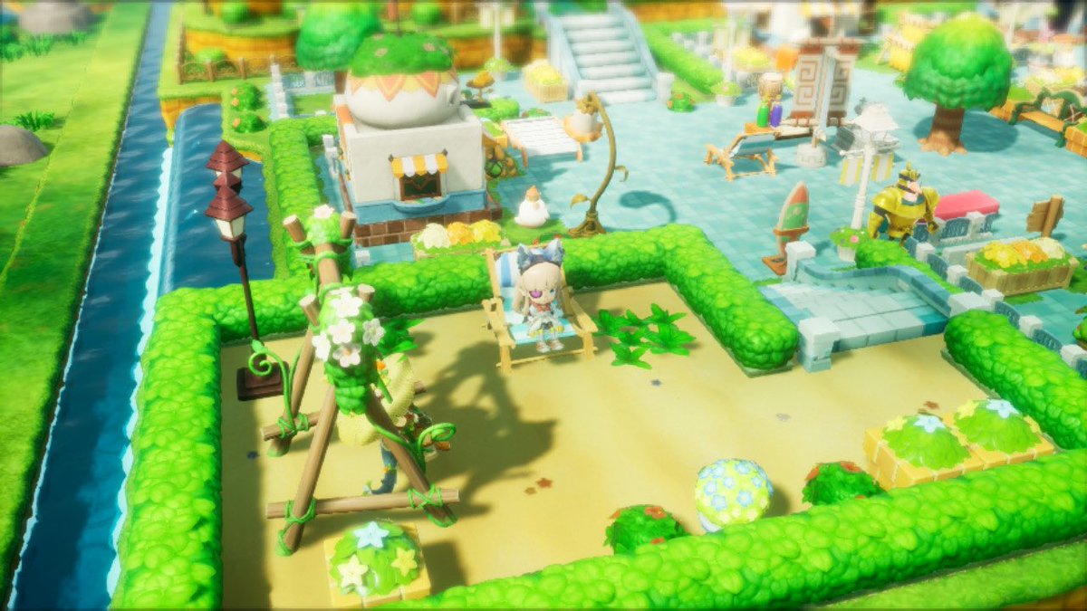 にっこにこでブランコ漕いではしゃいでるピーノをニッコニコで眺めてる