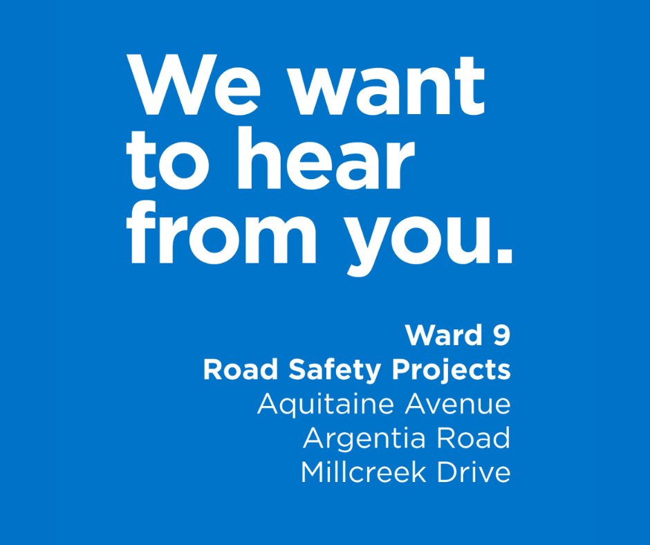 citymississauga's tweet image. TONIGHT: Join our public meeting about the Ward 9 road safety projects.

We’re doing a study to review 3 roads in Ward 9 for future infrastructure improvements to make it safer and more accessible for everyone

⏰6:30pm
📍Meadowvale Community Centre

mississauga.ca/Ward9RoadSafety