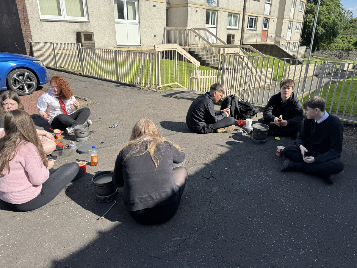 Our Coatbridge Duke of Edinburgh Open Group getting ready for their Silver and Bronze expeditions over the summer. Loads of tent building and Trangia cooking, building on our skills.
#OutdoorLearning 
#YouthWork