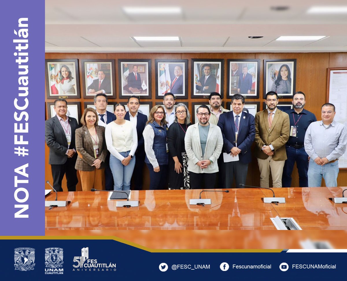 #GacetaComunidad #FESCuautitlán FES Cuautitlán y municipio de Cuautitlán Izcalli, comprometidos con sus comunidades.  

Visita ➡️ cuautitlan.unam.mx