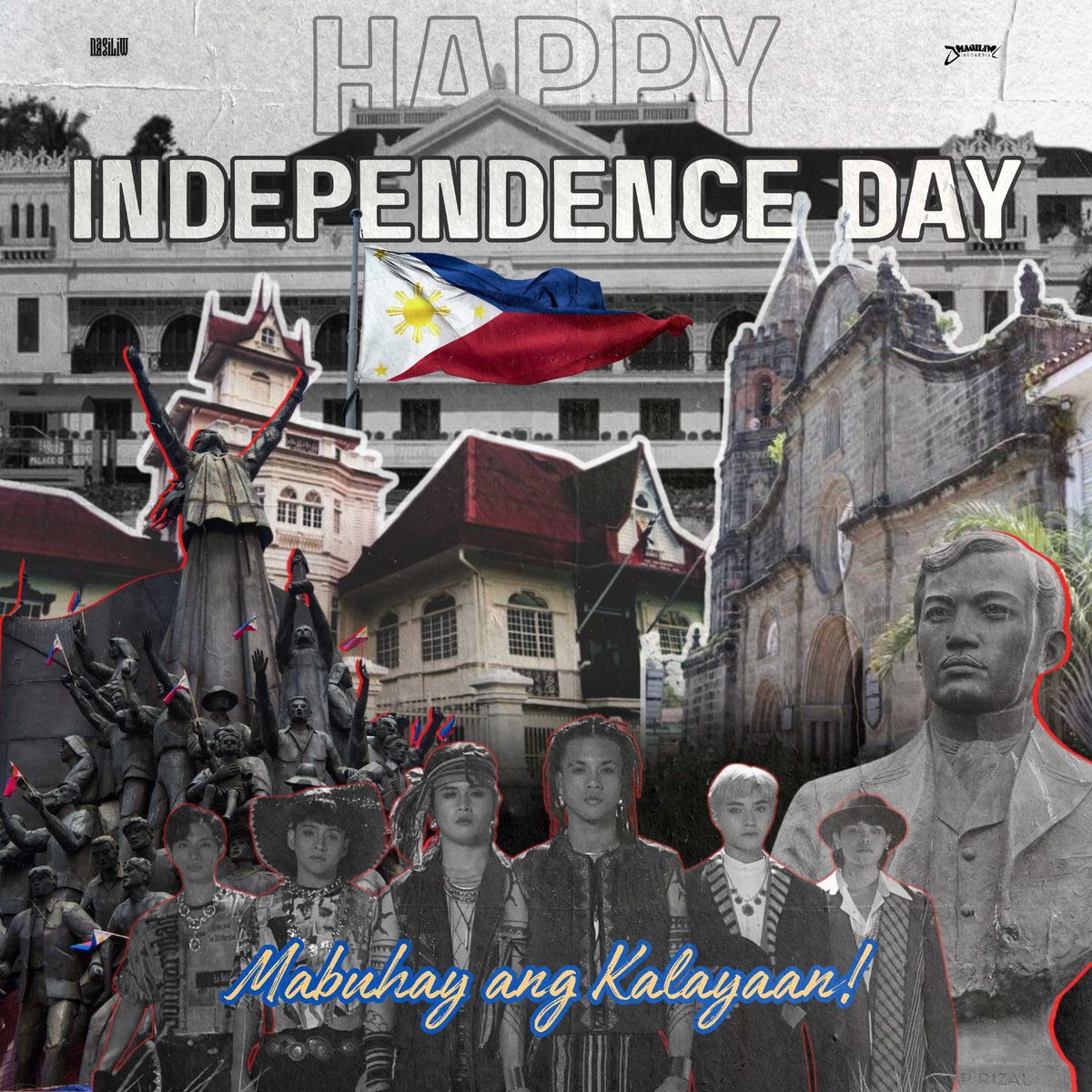 "Shouting even in whispers
Because of a warrior's heart
Not to be mocked, not to be subdued
A warrior's heart, not to be dictated"
(Dagundong by ALAMAT, 2023)

HAPPY INDEPENDENCE DAY, PHILIPPINES! 🇵🇭
