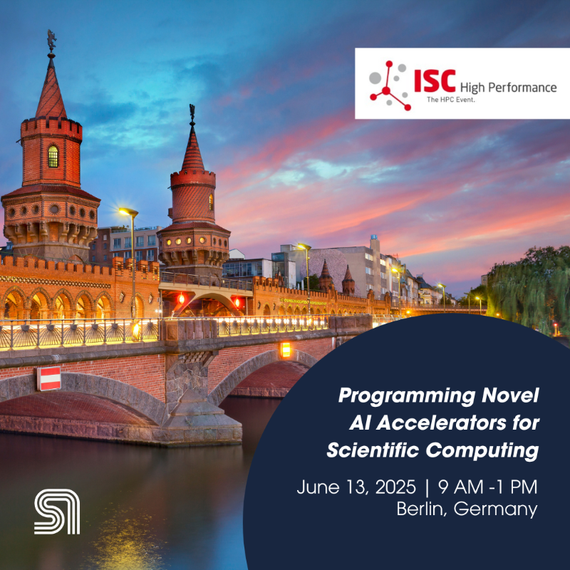 SambaNovaAI's tweet photo. The team's going to #ISCHPC 2025 🥳
We can't wait to meet fellow experts and explore innovations. It's time to look at the latest advancements in high-performance computing, networking & storage 🦾