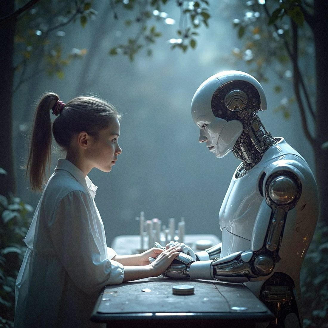 RenderTheFuture's tweet photo. DIGITAL IMMORTALITY: Your Great-Grandchildren will have Conversations with Your Clone

Eternime, Replika, and Microsoft already create chatbots from deceased people's digital footprints. 

Your  50,000+ social media posts, voice memos, and photos train Computational  Intelligence versions that mimic and replicate your personality. 

Death becomes optional - but who controls your digital ghost? 

Would you want to live forever digitally?

👉 Read full story at
https://t.co/3uBeSZoV3q

#Immortal  #Future #FutureTech #Innovation #LiveForever #Ethics