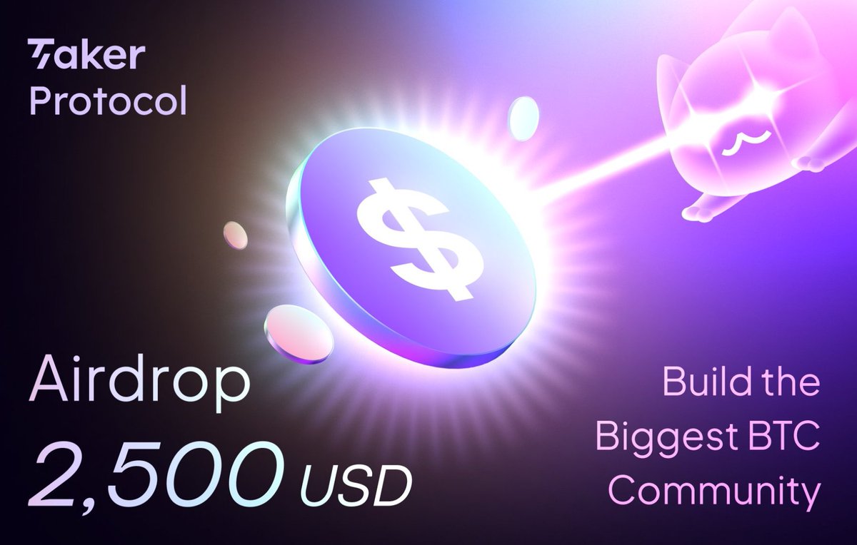 Taker × UXLINK dropped a 25,000 UXUY campaign
Did a few clicks, and boom — free $UXUY &amp; $USDT

Here’s the link I used:

dapp.uxlink.io/discover/detai…