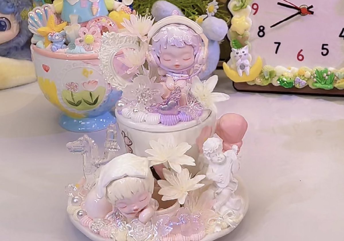 fqlgxhs's tweet image. 刷到一个用泡泡玛特手工艺品直播间。都好可爱 ＃泡泡玛特 ＃手工