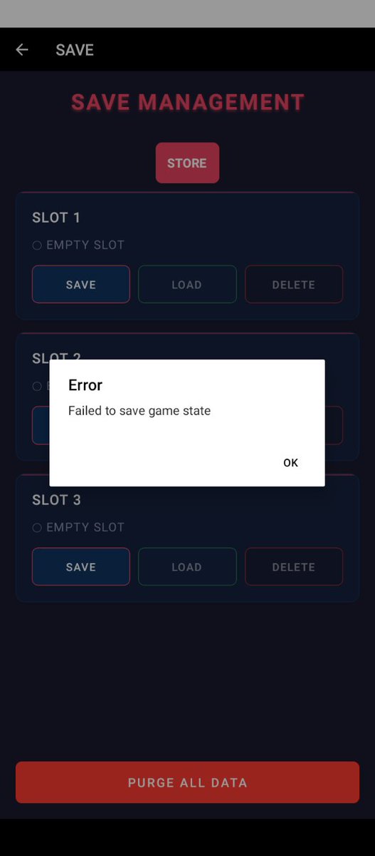 NattiBongo's tweet photo. @Fortune_Neon On android, I can't save after update https://t.co/r5YhDpGkWN