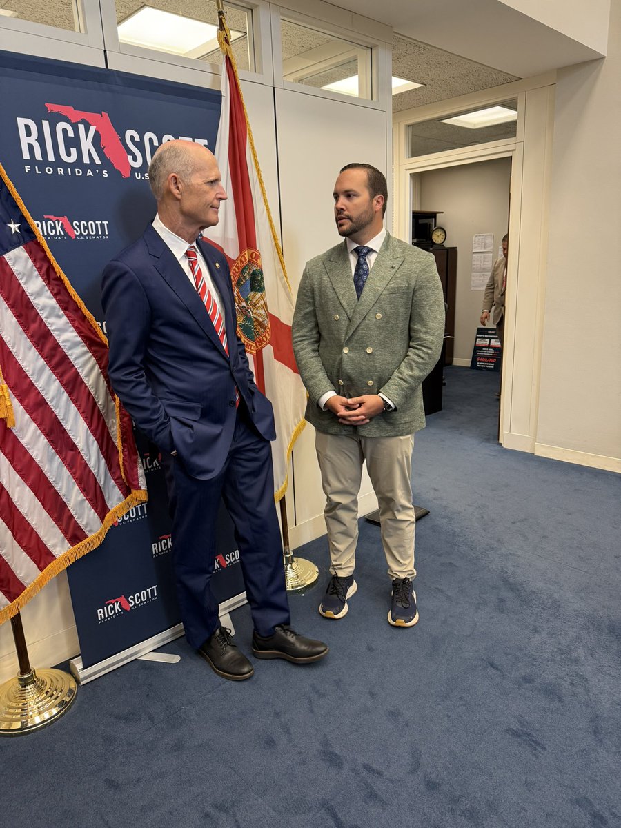 Team Florida had an engaging conversation with <a href="/SenRickScott/">Rick Scott</a>! We took a deep dive into the #OneBigBeautifulBill and explored how it aims to benefit Floridians. 
#FlaPol <a href="/AFPhq/">Americans for Prosperity</a>