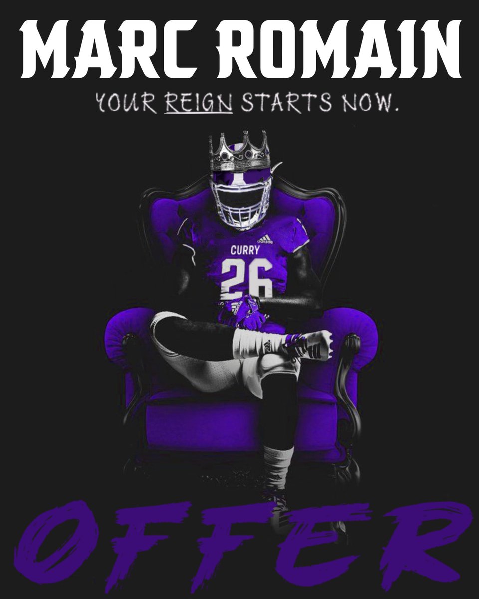 Marc Romain (@mromain77) on Twitter photo After a talk with <a href="/CoachTParsons/">ππ¨ππ πππ«π¬π¨π§π¬</a> I am proud to announce I have received my first Official Offer from Curry College
<a href="/CurryFootball/">CurryFootball</a>
<a href="/AWHSFootball1/">Archbishop Williams Football</a> After a talk with <a href="/CoachTParsons/">ππ¨ππ πππ«π¬π¨π§π¬</a> I am proud to announce I have received my first Official Offer from Curry College
<a href="/CurryFootball/">CurryFootball</a>
<a href="/AWHSFootball1/">Archbishop Williams Football</a>