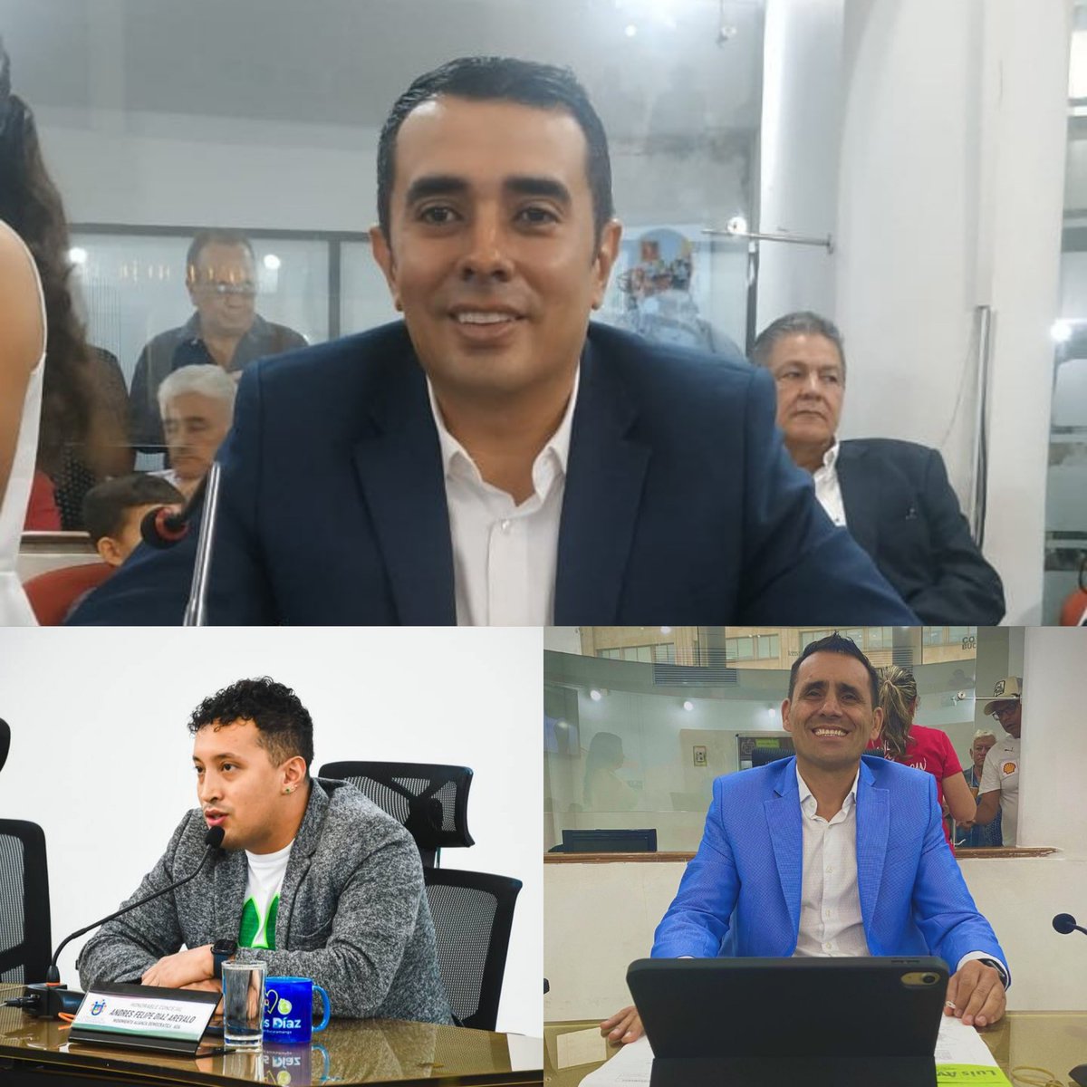 Santander Se Conecta (@sanseconecta) on Twitter photo #ULTIMAHORA | ✅️Así quedó conformada la mesa directiva del Concejo de Bucaramanga para el 2026.
Los corporados eligieron como presidente del Concejo de la ciudad a Robin Anderson Hernández del <a href="/PartidoLiberal/">Partido Liberal</a>.
Lo acompañarán en la mesa directiva, Andrés Felipe Díaz #ULTIMAHORA | ✅️Así quedó conformada la mesa directiva del Concejo de Bucaramanga para el 2026.
Los corporados eligieron como presidente del Concejo de la ciudad a Robin Anderson Hernández del <a href="/PartidoLiberal/">Partido Liberal</a>.
Lo acompañarán en la mesa directiva, Andrés Felipe Díaz