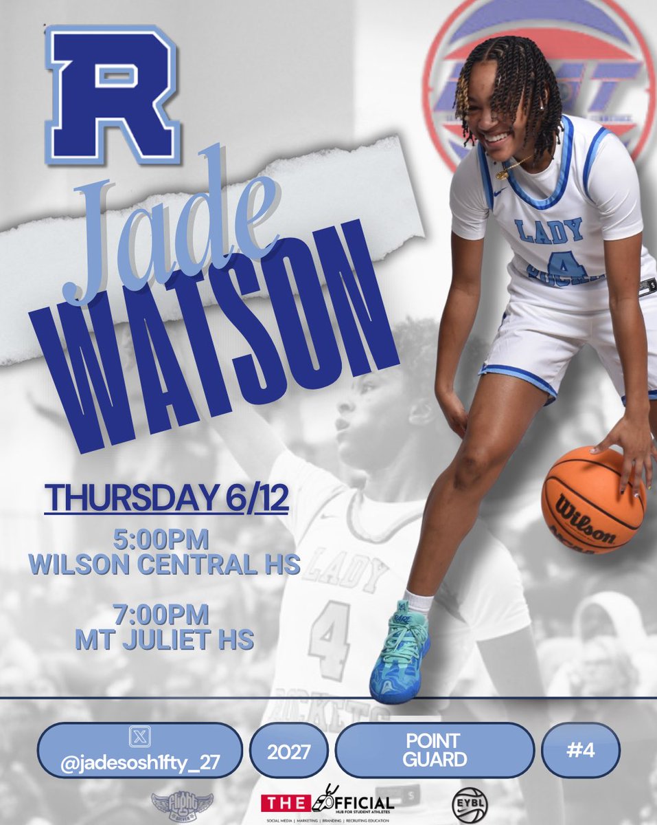 Here’s my BCAT schedule for Thursday!! 
<a href="/WeWorkHoops/">Christian Simmons</a> 
<a href="/TNFlightEYBL/">Tennessee Flight EYBL</a>