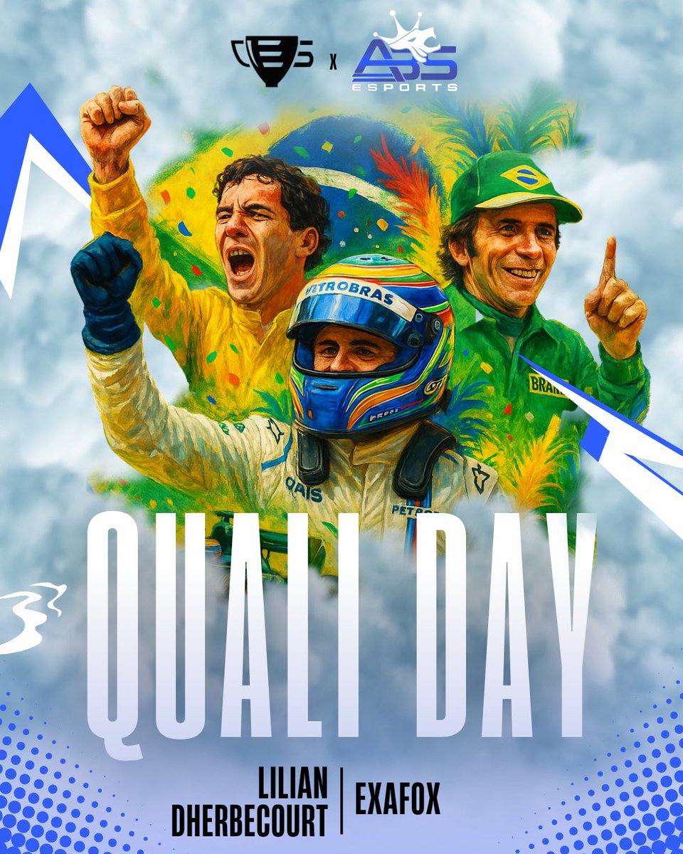 ABS Esports (@abs_esports_gg) on Twitter photo ⌚️ | QUALIFYING DAY
Our first F1 25 event is here 💥
Just a few weeks after the game's release, <a href="/lilian_drbc/">Lilian Dherbécourt</a> and <a href="/Exafow/">Exafox</a> will represent ABS Esports at <a href="/CES_F1/">Champions Esports Series</a> 🦁
We are ready to fight and set some big times at Interlagos 🇧🇷
Let’s go, team 💙 7 p.m. UK
#ABStotheMoon ⌚️ | QUALIFYING DAY
Our first F1 25 event is here 💥
Just a few weeks after the game's release, <a href="/lilian_drbc/">Lilian Dherbécourt</a> and <a href="/Exafow/">Exafox</a> will represent ABS Esports at <a href="/CES_F1/">Champions Esports Series</a> 🦁
We are ready to fight and set some big times at Interlagos 🇧🇷
Let’s go, team 💙 7 p.m. UK
#ABStotheMoon