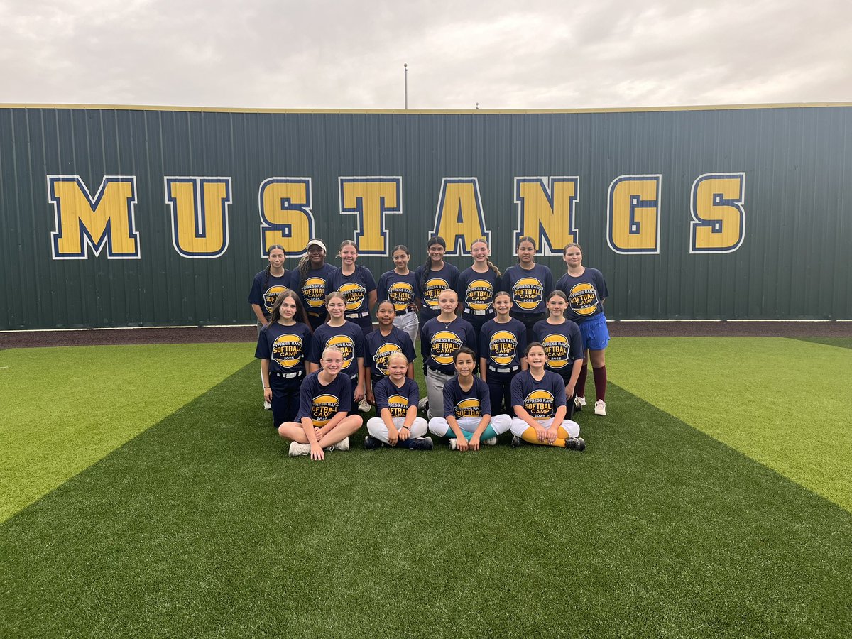 The weather was not kind to us this week, but we had a blast with all of our future Mustangs.
