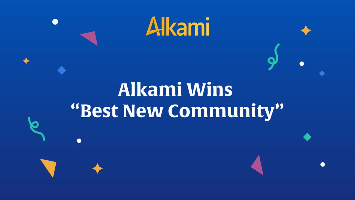 The Alkami Community was built 𝘸𝘪𝘵𝘩 and 𝘧𝘰𝘳 our customers—and it’s now being recognized as "Best New Community" by the 2025 CMX Community Industry Awards.

Powered by Gainsight, the Alkami Community has become a go-to destination for collaboration, learning, and