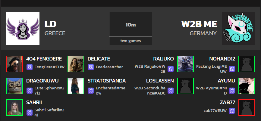 Las Divinas (looking for an org) (@lasdivinaslol) on Twitter photo In 10 minutes we're facing <a href="/w2bcult/">Wannabe Cult eSports</a> Magical Melody Edition for our 2nd match in the Prime League 2025 summer split In 10 minutes we're facing <a href="/w2bcult/">Wannabe Cult eSports</a> Magical Melody Edition for our 2nd match in the Prime League 2025 summer split
