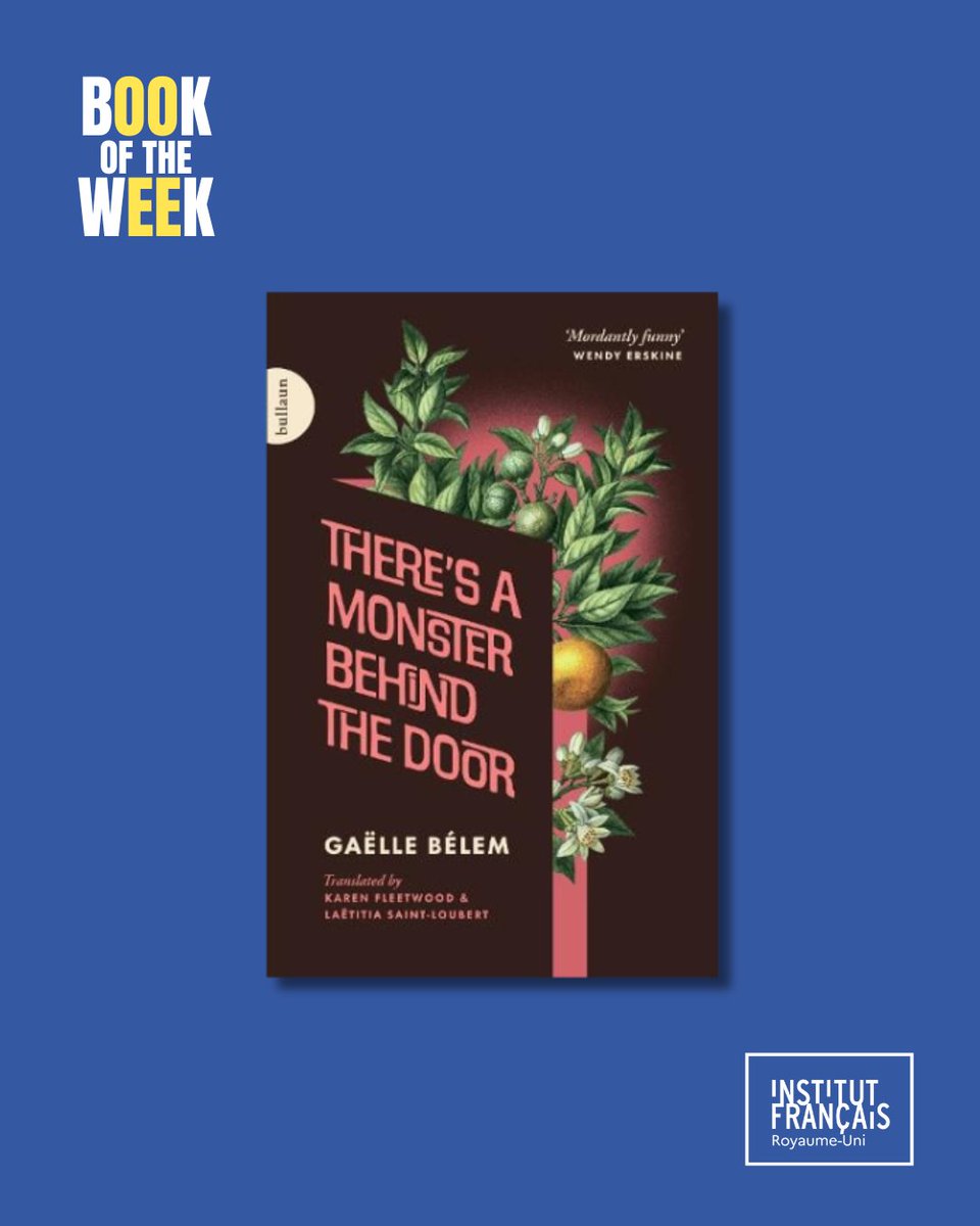 Institut français UK (@ifru_london) on Twitter photo #BookoftheWeek
There’s a Monster Behind the Door by @gaellebelem, trans. Karen Fleetwood & Laëtitia Saint-Loubert <a href="/bullaunpress/">Bullaun Press</a>
This darkly comic, coming-of-age tale set in 1980s La Réunion was Longlisted for the International <a href="/TheBookerPrizes/">The Booker Prizes</a> 2025. #BookoftheWeek
There’s a Monster Behind the Door by @gaellebelem, trans. Karen Fleetwood & Laëtitia Saint-Loubert <a href="/bullaunpress/">Bullaun Press</a>
This darkly comic, coming-of-age tale set in 1980s La Réunion was Longlisted for the International <a href="/TheBookerPrizes/">The Booker Prizes</a> 2025.