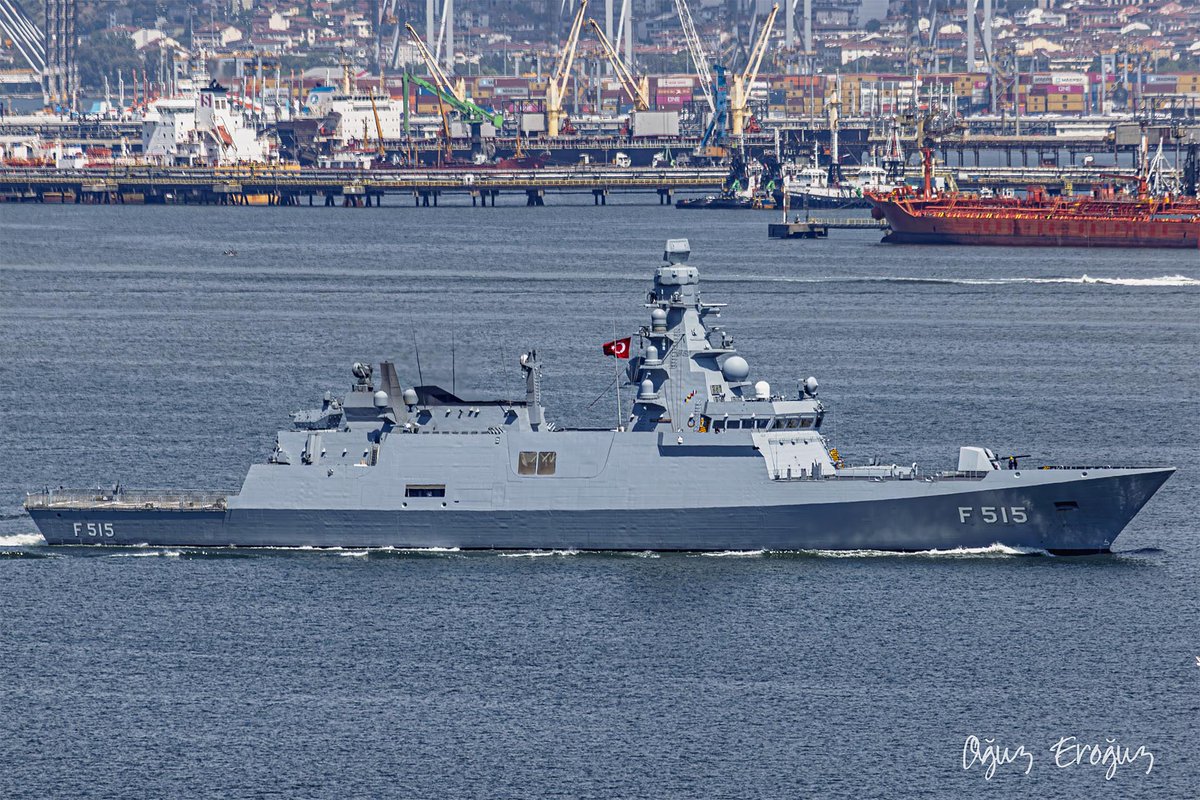 OguzEroguz1's tweet image. #TurkishNavy&apos;s #İClass #frigate #TCGİstanbul #F515