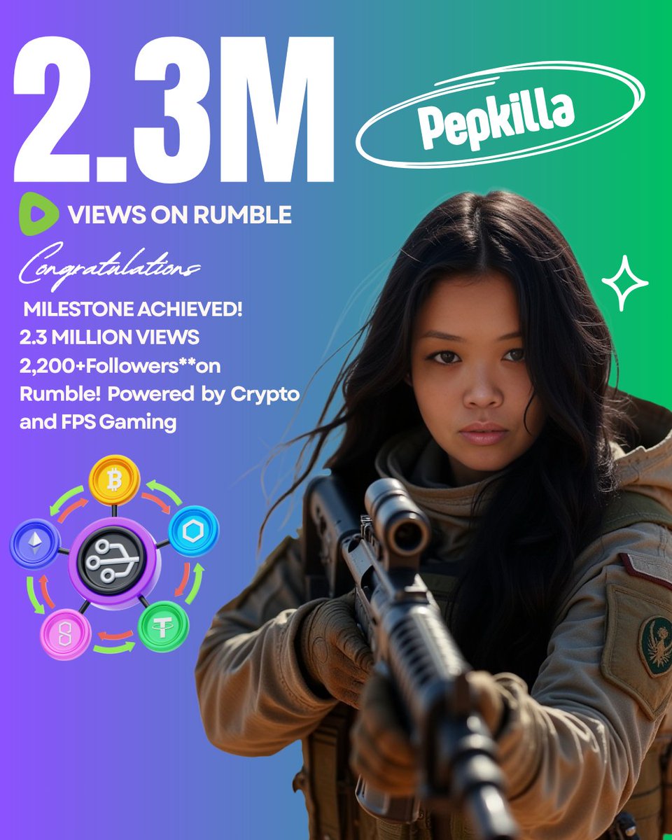 Hitting milestones ~ <a href="/GamingOnRumble/">Gaming on Rumble 🏴‍☠️</a> #CryptoGaming #Bitcoin